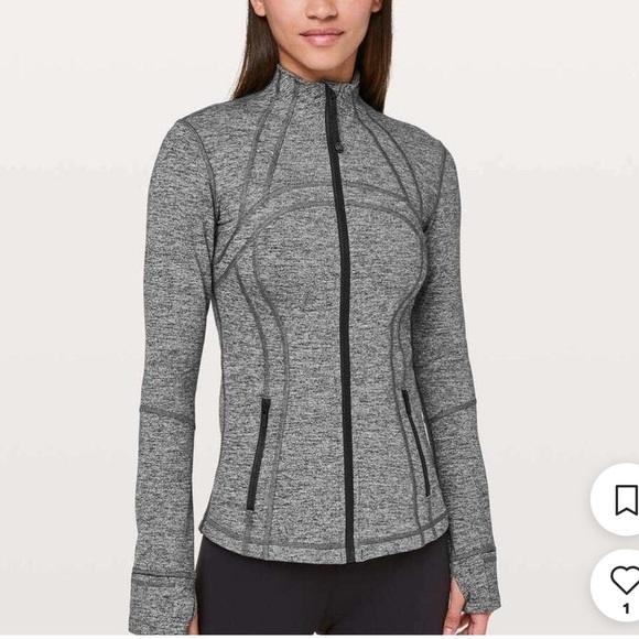Lululemon define Women's Gray Jacket size 4 - Picture 1 of 16